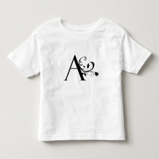 Pour Les Tous Petits T-shirt lettre A