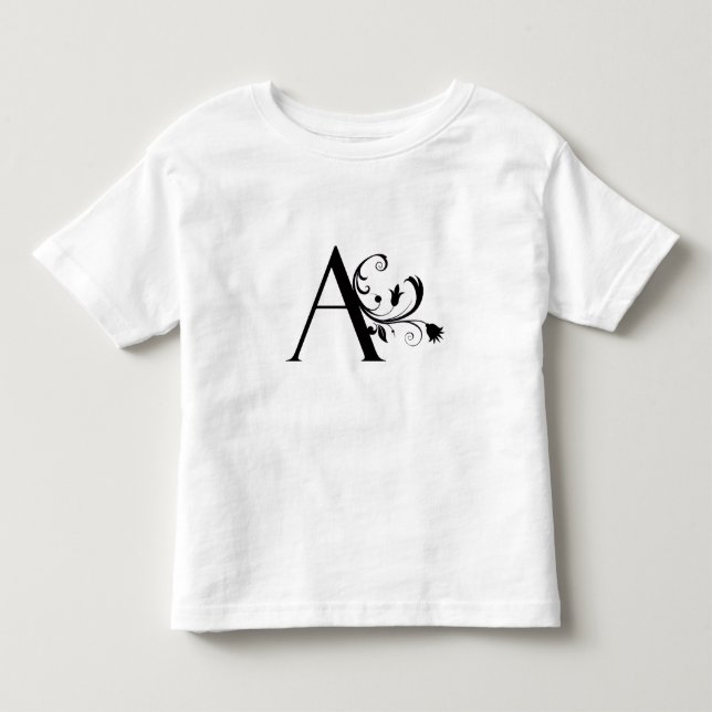 Pour Les Tous Petits T-shirt lettre A (Devant)