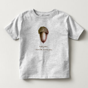 Pour Les Tous Petits T-shirt Little Acorn Thanksgiving