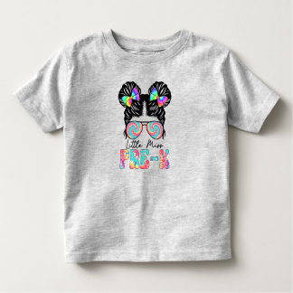 Pour Les Tous Petits T-Shirt Little Miss Pre-K Toddler