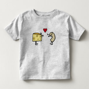 Pour Les Tous Petits T-shirt Macaroni et fromage Love
