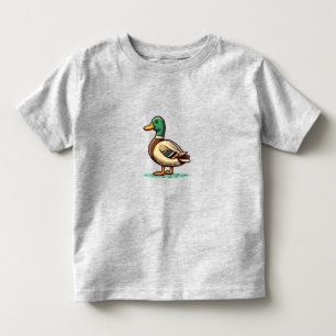 Pour Les Tous Petits T-shirt Mallard Duck bird Toddler Fine Jersey