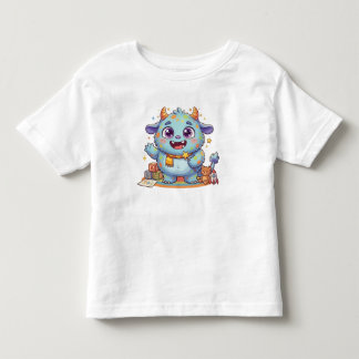 Pour Les Tous Petits T-shirt Monstre Mignon