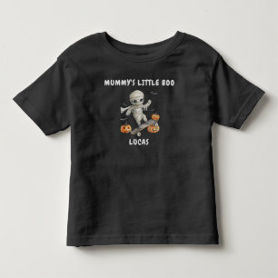 Pour Les Tous Petits T-shirt Mummy's Little Boo Mummy Skateboard