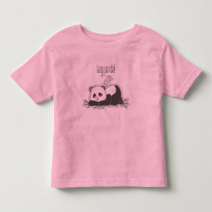 Pour Les Tous Petits T-Shirt Panda Paresseux