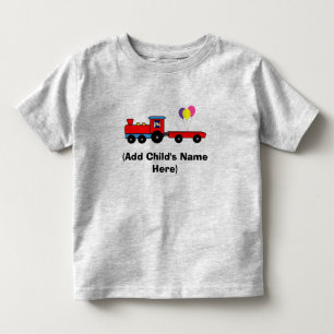Pour Les Tous Petits T-shirt personnalisé d'anniversaire de train