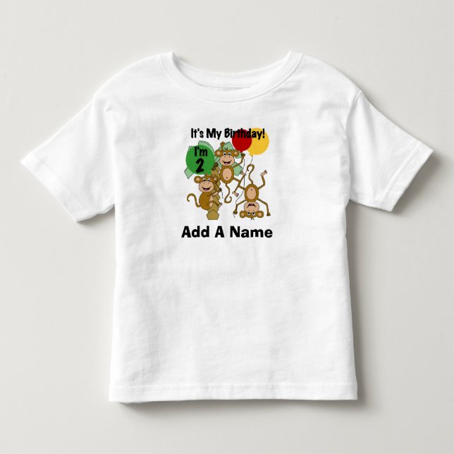 Pour Les Tous Petits T-shirt personnalisé d'anniversaire d'éclat de (Devant)