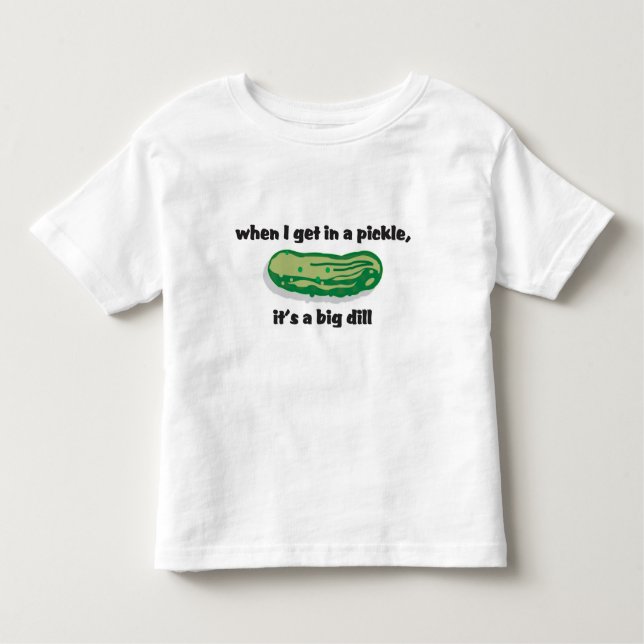 Pour Les Tous Petits T-shirt Pickle Toddler (Devant)