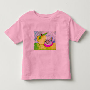 Pour Les Tous Petits T-shirt Pop Art Apples Toddler Ringer