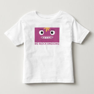 Pour Les Tous Petits T-shirt pourpre différent d'enfant en bas âge de