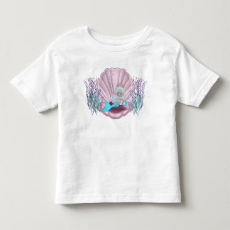 Pour Les Tous Petits T-shirt Pretty Little Mermaid Toddler