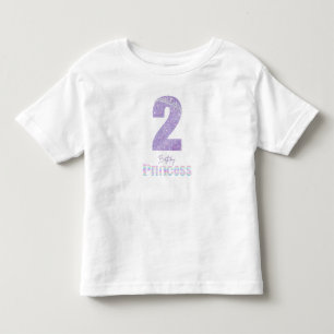 Pour Les Tous Petits T-Shirt Princesse d'anniversaire 2 ans