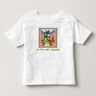 Pour Les Tous Petits T-shirt pyjama de chat