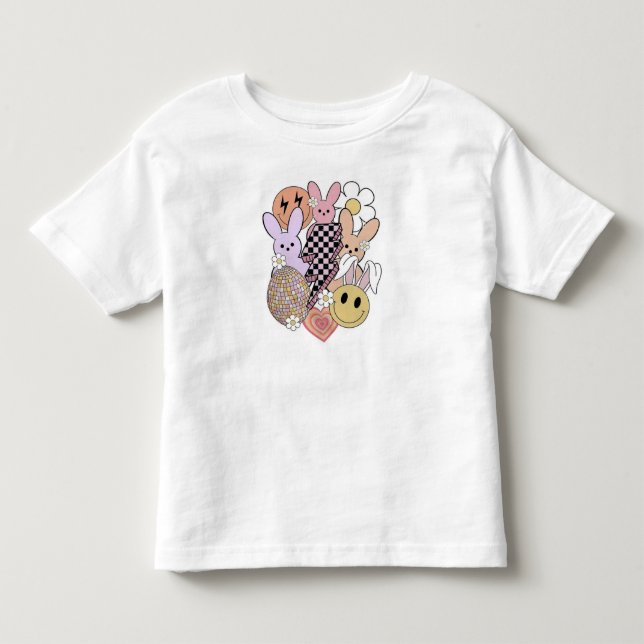 Pour Les Tous Petits T-shirt Rabbit Toddler Fine Jersey (Devant)