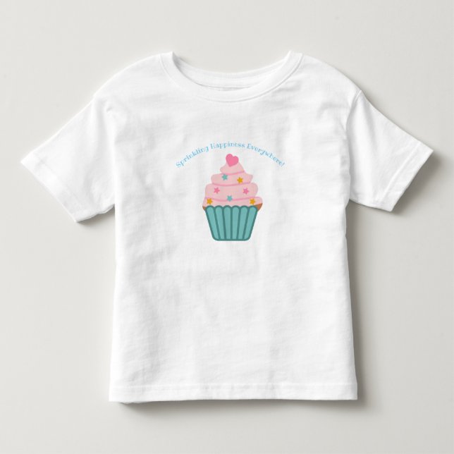 Pour Les Tous Petits T-shirt "Répandre le bonheur partout" (Devant)