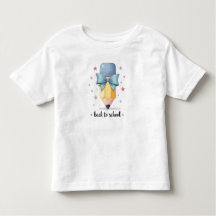 T-shirt retour à l'école garçon chemise, jardin d'