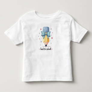 Pour Les Tous Petits T-shirt retour à l'école garçon chemise, jardin d'
