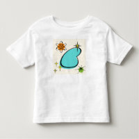 T-shirt Retro Atomic Boomerang et Starbursts