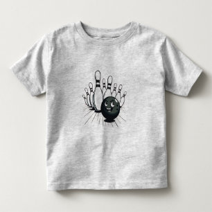 Pour Les Tous Petits T-Shirt Retro Bowling - Grève Vintage