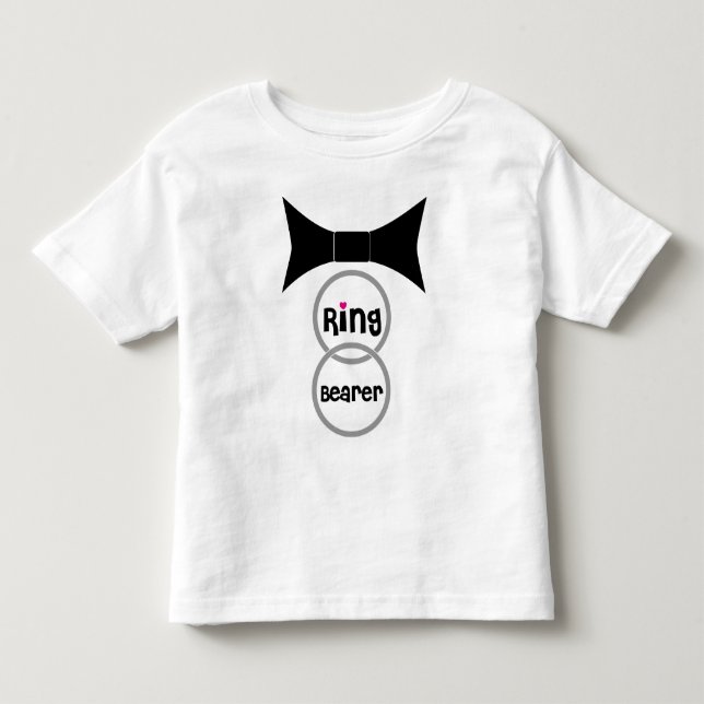 Pour Les Tous Petits T-shirt Ring Bearer (Devant)