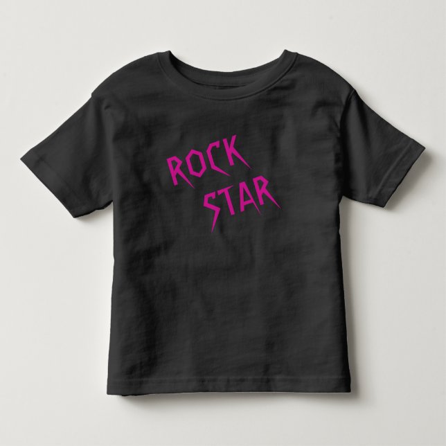 Pour Les Tous Petits T-Shirt Rock Star (Devant)