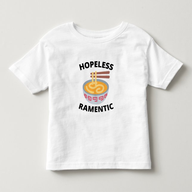 Pour Les Tous Petits T-Shirt Romantique Désespéré (Devant)