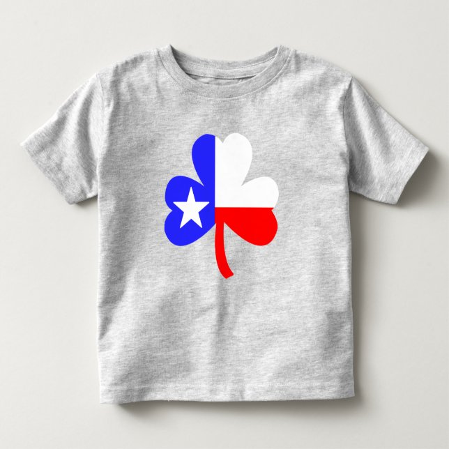 Pour Les Tous Petits T-shirt Shamrock du Texas (Devant)