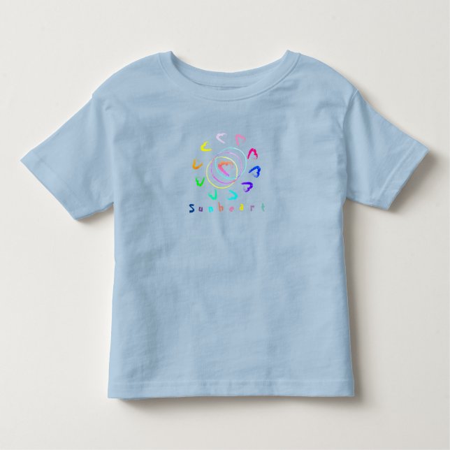 Pour Les Tous Petits T-shirt Sunheart Toddler (Devant)