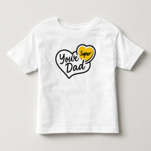 Pour Les Tous Petits T-shirt Super Papa   Cadeau Fête des pères amusant