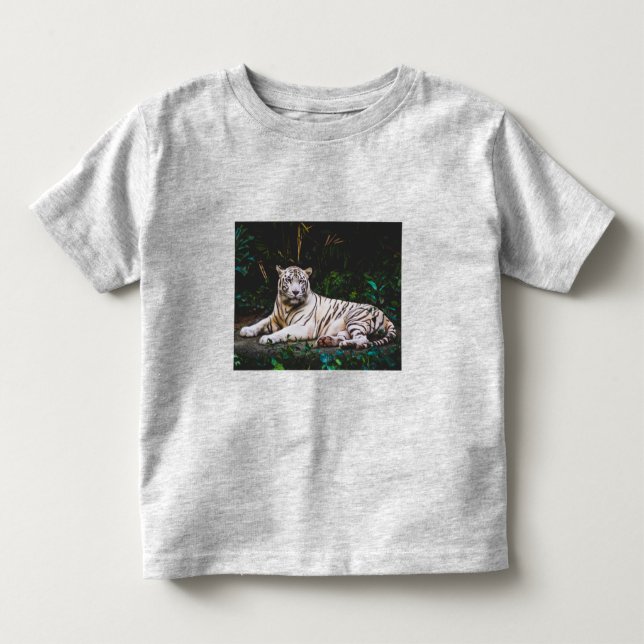 Pour Les Tous Petits T-shirt Tiger Toddler (Devant)