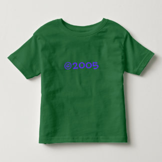 Pour Les Tous Petits T-shirt Toddler 2 côtés 2005