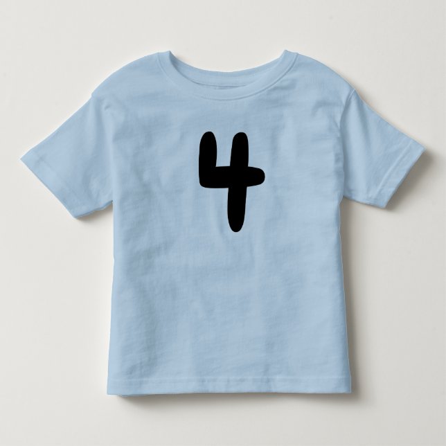 Pour Les Tous Petits T-shirt TODDLER 4 ANS (Devant)