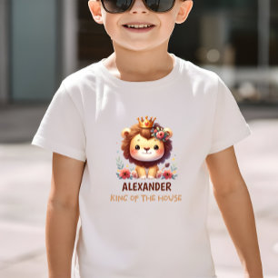 Pour Les Tous Petits T-shirt Toddler personnalisable avec un mignon lio