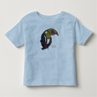 T-shirt Toucan Mosaic personnalisable