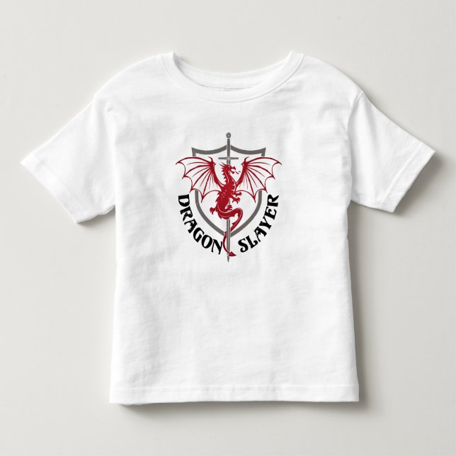 Pour Les Tous Petits T-Shirt Tueur de Dragon (Devant)