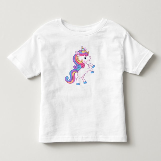 Pour Les Tous Petits T-shirt Unicorn. (Devant)