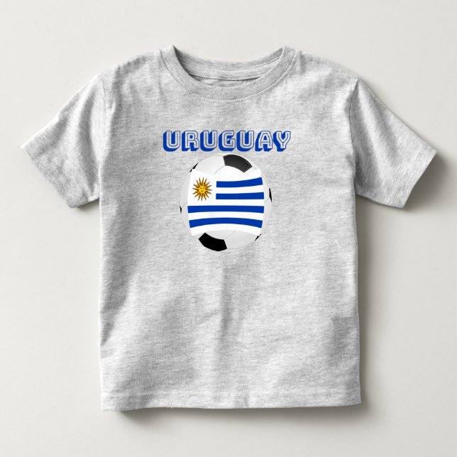 Pour Les Tous Petits T-shirt Uruguay Football (Toddler's) (Devant)