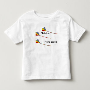 Pour Les Tous Petits T-shirt - Volant fier (Nom Modèle)