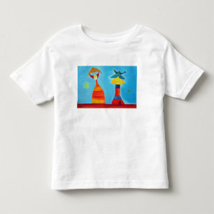 Pour Les Tous Petits T-shirt Whimsical Love Art Toddler Fine Jersey