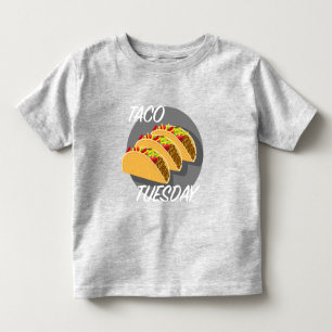 Pour Les Tous Petits Taco Tuesday Design - Toddler Fine Jersey T-Shirt