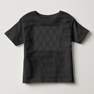 Pour Les Tous Petits Téléphone Cordes T-shirt Toddler (gris et noir)