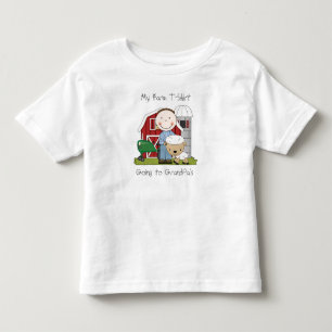 Pour Les Tous Petits Thème Pays Amusant My Farm T-Shirt