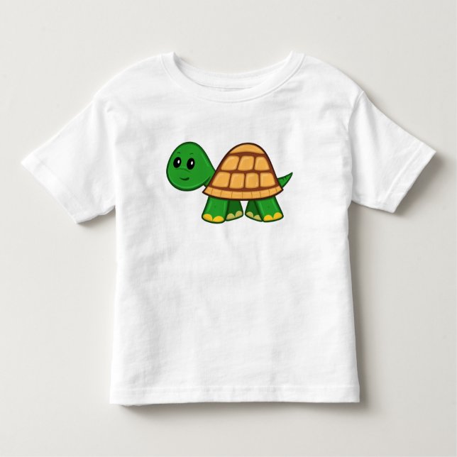 Pour Les Tous Petits Turtle Toddler T-Shirt (Devant)