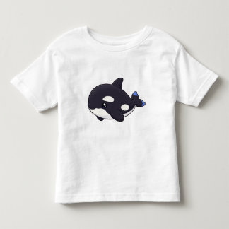 Pour Les Tous Petits Un design de T-shirt de poche orque minimaliste mi