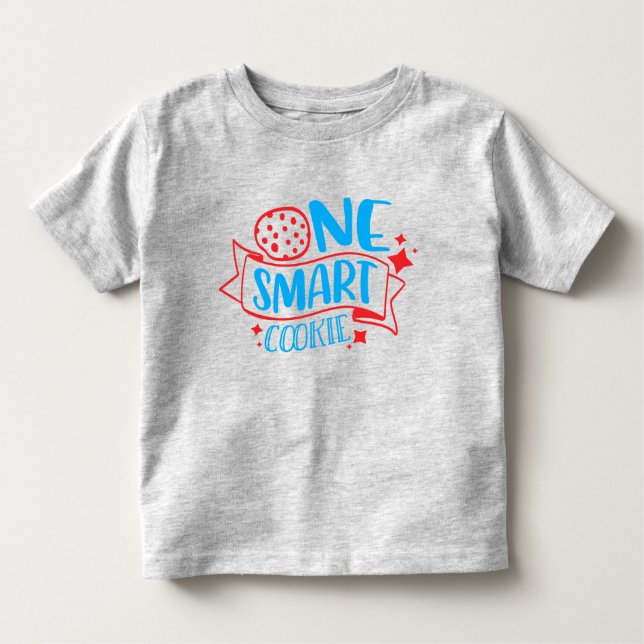 Pour Les Tous Petits Un Smart Cookie Taster Funny Toddler T-shirt (Devant)