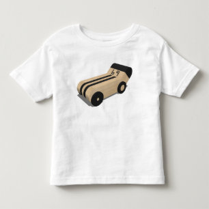Pour Les Tous Petits Un T-shirt avec une voiture de rallye jouet numéro