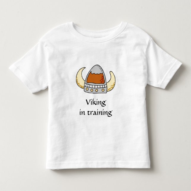 Pour Les Tous Petits "Viking dans la formation…" T-shirt (enfant en bas (Devant)