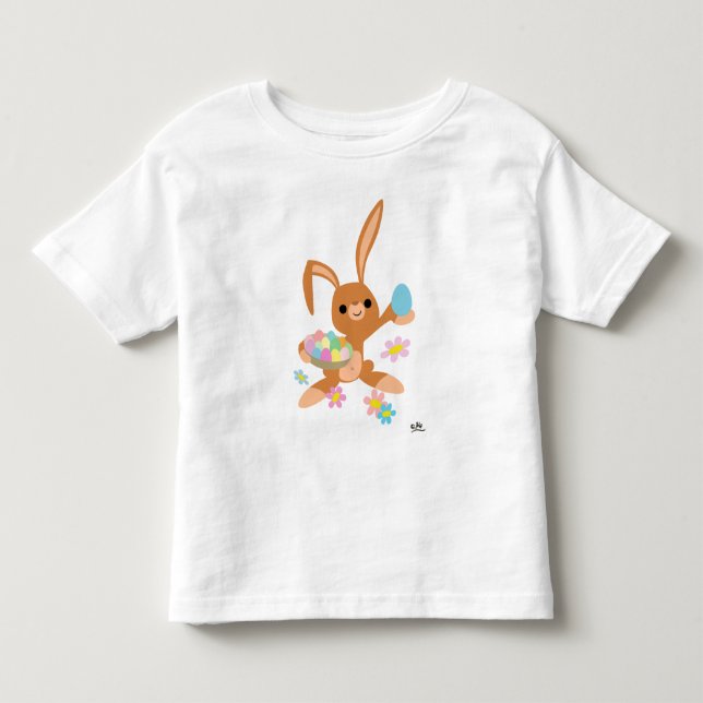 Pour Les Tous Petits "Vous voulez un oeuf ?" dit le lapin - T-shirt Enf (Devant)