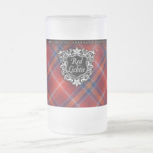 POUR LUI tasse en verre rouge de Lichtie -