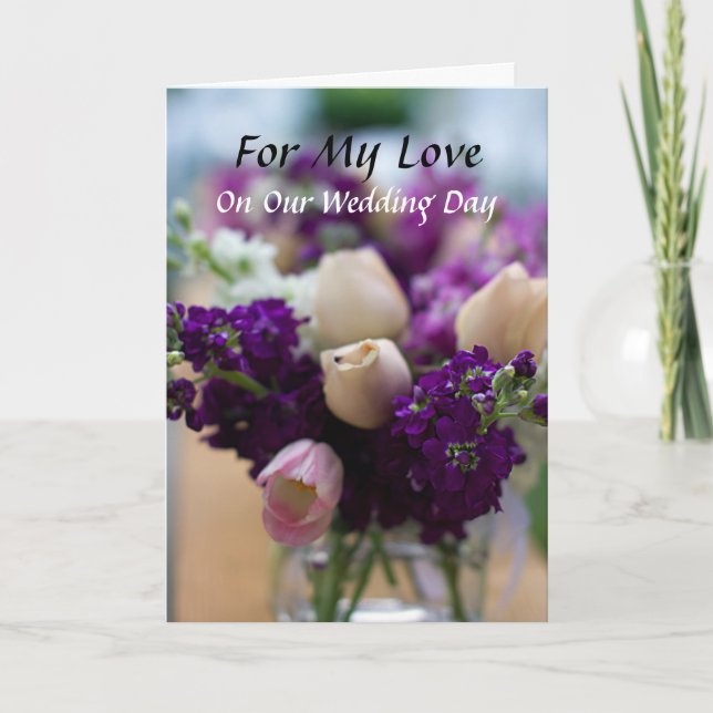 Pour ma carte de préMariage d'amour (Devant)